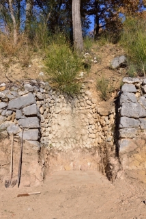Mur en Pierres seches de Provence